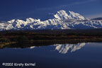 Mountain & Moon Reflection